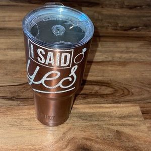 NWOT BUILT I said Yes Engagement Tumbler for beverages